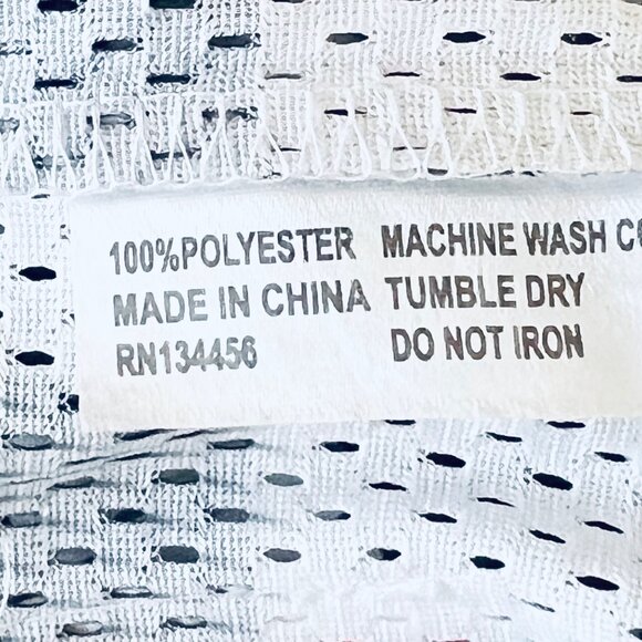Nipsey Hussle Men's Headgear Classics Crenshaw 60 White Blue Basketball Jersey L - Picture 6 of 10